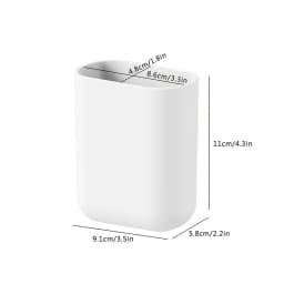 Wall-mounted Storage Box Can Drain Water Suitable For Toothpaste And Toothbrush Storage On Bathroom Wall