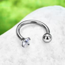 1/5PC G23 Titanium Nose Rings Piercings Lip Eyebrow Ear Septum Helix Cartilage Septum Body Jewelry Piercing Labret Nariz C Rod