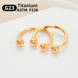 1/5PC G23 Titanium Nose Rings Piercings Lip Eyebrow Ear Septum Helix Cartilage Septum Body Jewelry Piercing Labret Nariz C Rod