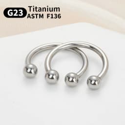 1/5PC G23 Titanium Nose Rings Piercings Lip Eyebrow Ear Septum Helix Cartilage Septum Body Jewelry Piercing Labret Nariz C Rod