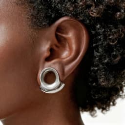 Casvort 2PCS 316 Stainless Steel Hypoallergenic Ear Gauge Plugs Saddle Hangers Weights Stretcher Ear Piercing Women Body Jewelry