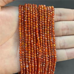 2 3 4mm Faceted Cubic Zirconia Beads Multicolor Zircon Round Loose Spacer Beads for Jewelry Making DIY Bracelet Necklace 15"