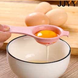 JJYY Kitchen Egg White DIY Separator Holder Sieve Funny Divider Stonego Kitchen Tool Baking Accessories
