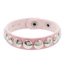 Fashion Punk Rivet Chain Bracelet Spike Leather Rock Style Metal Bracelet Wristbands Unisex Leather Bracelet