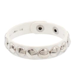 Fashion Punk Rivet Chain Bracelet Spike Leather Rock Style Metal Bracelet Wristbands Unisex Leather Bracelet