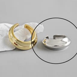 925 Sterling Silver Rings For Women Hollow Out Gold Color Temperament Personality Fashion Female Trendy Resizable Opening Rings
