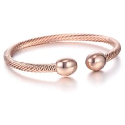 Treatment of Health Energy Open Bracelet Arthritis Pain Relief Twisted Retro Treatment Magnetic Bracelet for Women and Men
