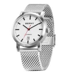 BERNY Men Wristwatch Mechanical Watch For Men Automatic Watches Original Luxury Brand Male Clock 5ATM Waterproof