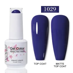 Clou Beaute HEMA TPO FREE Gel Nail Polish Semi-permanent Hybrid Black Red Color Gel Polish Nail Art UV Nail Enamels Varnish