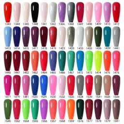 Clou Beaute HEMA TPO FREE Gel Nail Polish Semi-permanent Hybrid Black Red Color Gel Polish Nail Art UV Nail Enamels Varnish