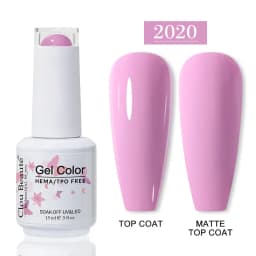 Clou Beaute HEMA TPO FREE Gel Nail Polish Semi-permanent Hybrid Black Red Color Gel Polish Nail Art UV Nail Enamels Varnish