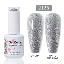 Clou Beaute HEMA TPO FREE Gel Nail Polish Semi-permanent Hybrid Black Red Color Gel Polish Nail Art UV Nail Enamels Varnish