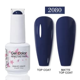 Clou Beaute HEMA TPO FREE Gel Nail Polish Semi-permanent Hybrid Black Red Color Gel Polish Nail Art UV Nail Enamels Varnish