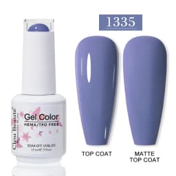 Clou Beaute HEMA TPO FREE Gel Nail Polish Semi-permanent Hybrid Black Red Color Gel Polish Nail Art UV Nail Enamels Varnish