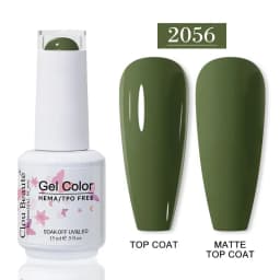 Clou Beaute HEMA TPO FREE Gel Nail Polish Semi-permanent Hybrid Black Red Color Gel Polish Nail Art UV Nail Enamels Varnish