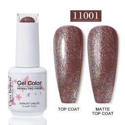 Clou Beaute HEMA TPO FREE Gel Nail Polish Semi-permanent Hybrid Black Red Color Gel Polish Nail Art UV Nail Enamels Varnish