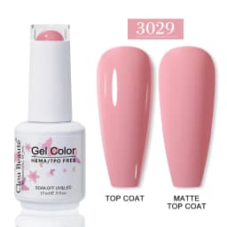 Clou Beaute HEMA TPO FREE Gel Nail Polish Semi-permanent Hybrid Black Red Color Gel Polish Nail Art UV Nail Enamels Varnish
