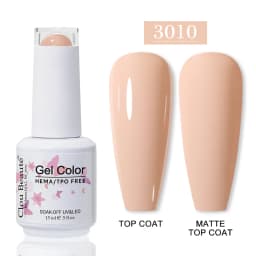 Clou Beaute HEMA TPO FREE Gel Nail Polish Semi-permanent Hybrid Black Red Color Gel Polish Nail Art UV Nail Enamels Varnish