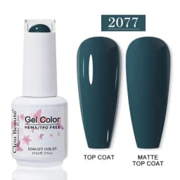 Clou Beaute HEMA TPO FREE Gel Nail Polish Semi-permanent Hybrid Black Red Color Gel Polish Nail Art UV Nail Enamels Varnish