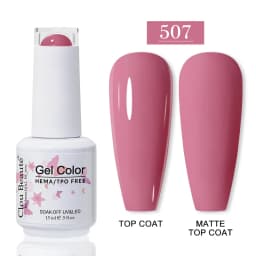 Clou Beaute HEMA TPO FREE Gel Nail Polish Semi-permanent Hybrid Black Red Color Gel Polish Nail Art UV Nail Enamels Varnish