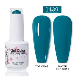 Clou Beaute HEMA TPO FREE Gel Nail Polish Semi-permanent Hybrid Black Red Color Gel Polish Nail Art UV Nail Enamels Varnish
