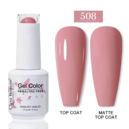 Clou Beaute HEMA TPO FREE Gel Nail Polish Semi-permanent Hybrid Black Red Color Gel Polish Nail Art UV Nail Enamels Varnish