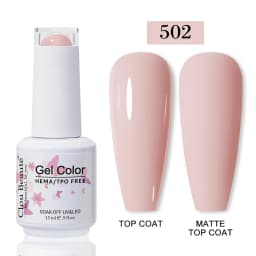 Clou Beaute HEMA TPO FREE Gel Nail Polish Semi-permanent Hybrid Black Red Color Gel Polish Nail Art UV Nail Enamels Varnish