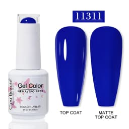 Clou Beaute HEMA TPO FREE Gel Nail Polish Semi-permanent Hybrid Black Red Color Gel Polish Nail Art UV Nail Enamels Varnish