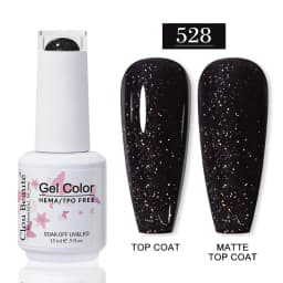 Clou Beaute HEMA TPO FREE Gel Nail Polish Semi-permanent Hybrid Black Red Color Gel Polish Nail Art UV Nail Enamels Varnish