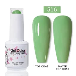 Clou Beaute HEMA TPO FREE Gel Nail Polish Semi-permanent Hybrid Black Red Color Gel Polish Nail Art UV Nail Enamels Varnish