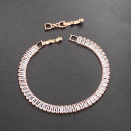 Iced Out Zircon Tennis Bracelet For Women Luxury Crystal Bracelets Men's Hand Chain Hippie Trendy Accessories Jewelry Gifts H167