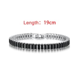 Iced Out Zircon Tennis Bracelet For Women Luxury Crystal Bracelets Men's Hand Chain Hippie Trendy Accessories Jewelry Gifts H167
