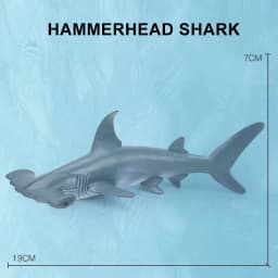 Simulation Marine Sea Life Whale Figurines Shark Cachalot Action Figures Ocean Animal Model Dolphin Hammerhead Educational Toys