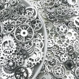Randomly Mix (About 30/50g) Mix Size Metal Mechanical Steampunk Cogs Gears Charms Pendant For DIY Jewelry Making Accessories