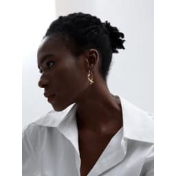 Yhpup Removable Minimalist Stainless Steel Heart Love Hollow Hoop Earrings Anti Allergic Fashion Gold Color Jewelry Bijoux