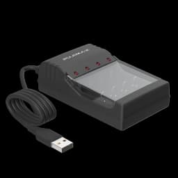PUJIMAX 8 Slot USB Output Fast Charging Battery Charger Short Circuit Protection Suitable For AA/AAA/Nimh Rechargeable Batteries