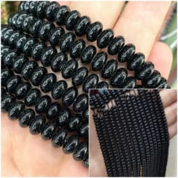 2x4MM 4x6MM 5X8MM Abacus Natural Stone Tourmaline Chalcedony Loose Space Beads for Jewelry Making Diy Bracelet Accessories 15''