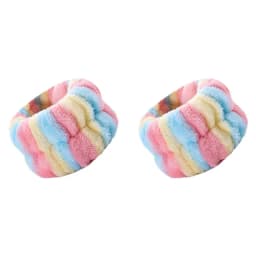 Wrist Washband Belt Wrist Washing Soft Microfiber Towel Wristbands for Washing Face Water Absorption Washing Prevent Wetness
