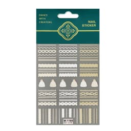 3D Winter Sweater Charm Desgin Acrylic Engraved Nail Sticker Self Adhesive Nail Transfer Sliders Raps Manicures Foils