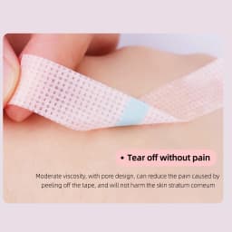 Silicone Gel Tape for Cilia Padding for Lashes Extensions Sensitive Skin Pads 11 Colors Hydrogel Patches for Eyelashes Makeup