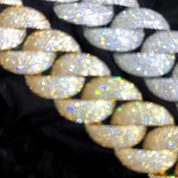 Luxury Jewelry 24mm Diamond Chain Men Iced Out Bling CZ Silver/Gold Plated Rapper Hip Hop Thick Cuban Link Necklace Gift for Him