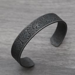 Punk Retro Nordic Viking Rune Bracelet for Men Women Stainless Steel Tree of Life Bracelet Fashion Amulet Jewelry Gift Wholesale