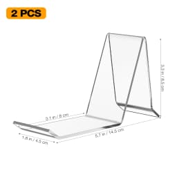 2Pcs Acryl shop Display Stands Shopping Mall Sandal Racks Sneaker Holders Acrylic shoe display stands Shoe support brackets