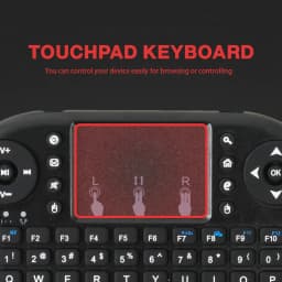 i8 Mini Wireless Keyboard 2.4G Handheld Touch Classic Black French Spanish Russian Air Mouse Game Keyboard for Android TV Box PC