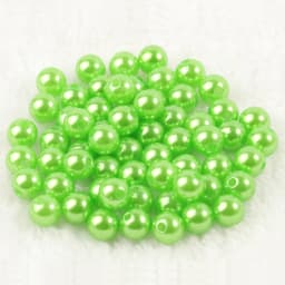4mm 6mm 8mm 10mm Round Imitation Pearl Beads Colorful Loose Plastic Acrylic Spacer Bead For Jewelry Making Diy Bracelet Necklace