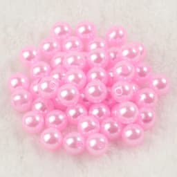 4mm 6mm 8mm 10mm Round Imitation Pearl Beads Colorful Loose Plastic Acrylic Spacer Bead For Jewelry Making Diy Bracelet Necklace