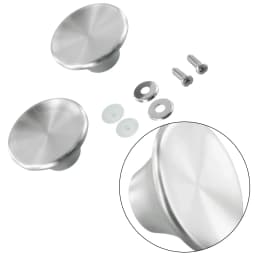 2PCS Stainless Steel Pot Lid Knobs Pot Cover Pot Lid Handle Kitchen Hardware Anti-rust Oven Knob Pot Handle Replacement Kits