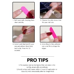 24PCS/1BOX Red Bow Gold Powder Checkerboard Fake Nails