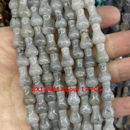 Natural Labradorite Gems Stone Faceted Round Rondelle Loose Beads For Jewelry Making DIY Bracelet Necklace Handmade Accessories