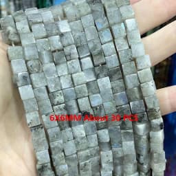 Natural Labradorite Gems Stone Faceted Round Rondelle Loose Beads For Jewelry Making DIY Bracelet Necklace Handmade Accessories